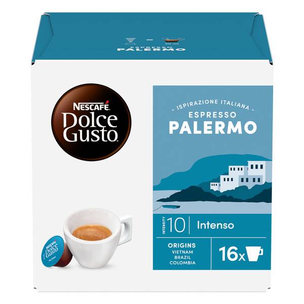 Kapsle pro espressa NESCAFÉ Espresso Palermo (16 ks) 

