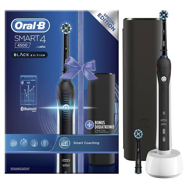 Zubní kartáček Oral-B Smart 4 4500 Black 
