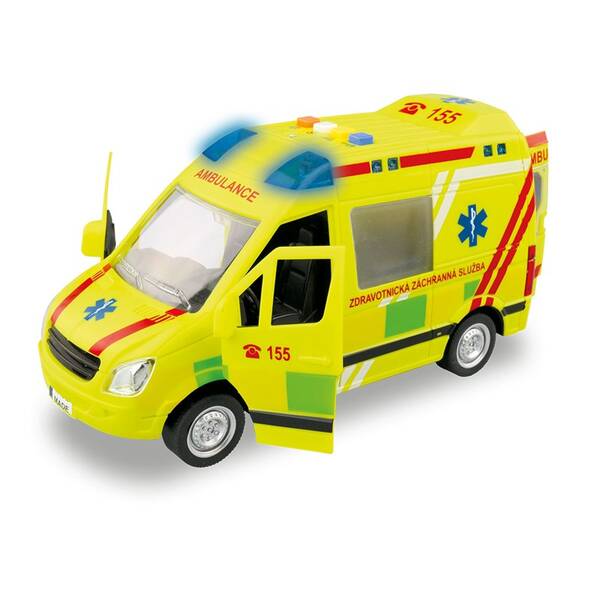 Autíčko MaDe City collection Ambulance 03793 

