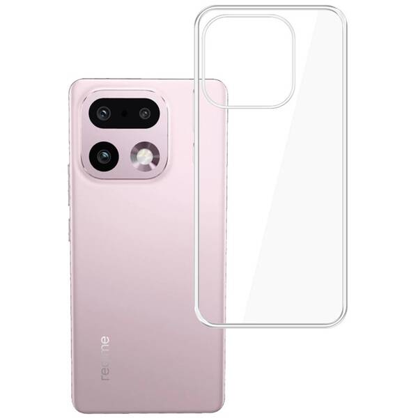 Kryt na mobil 3mk Clear Case na Realme 16 Pro+ 5G průhledný

