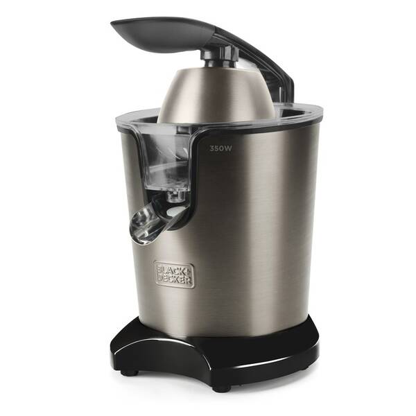 Lis na citrusy Black+Decker BXCJ350E černý/nerez

