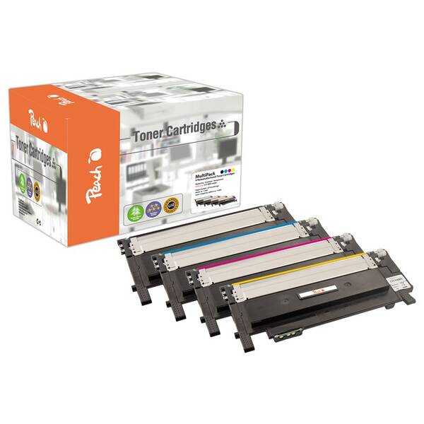 Toner Peach Samsung CLT406S MultiPac, 1500/3x1000 stran vícebarevný

