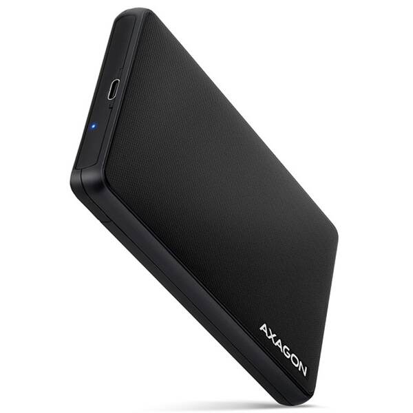 Externí rámeček Axagon SLIDE box 2.5" USB-C 3.2 Gen 1, SATA 6G černý

