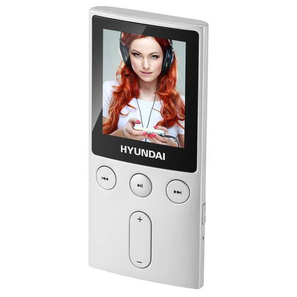 MP3 přehrávač Hyundai MPC 501 GB8 FM S stříbrný

