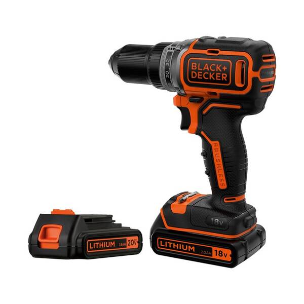 Vrtací šroubovák Black-Decker BL186K1B2-QW (s baterií) 

