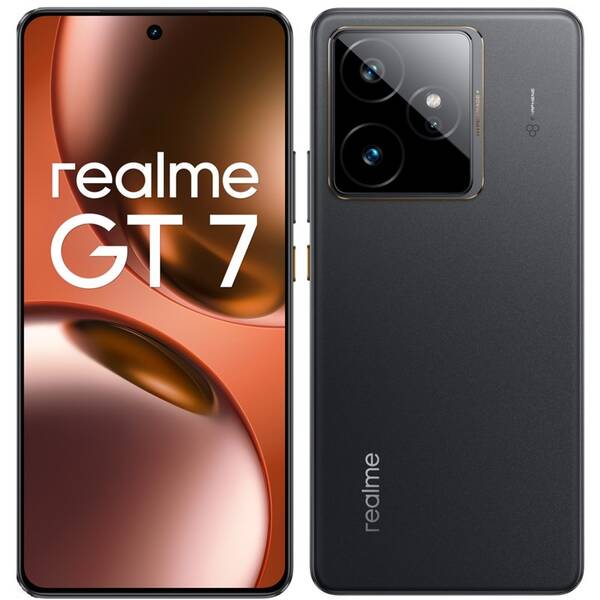 Mobilní telefon realme GT 7 5G 12 GB / 512 GB černý

