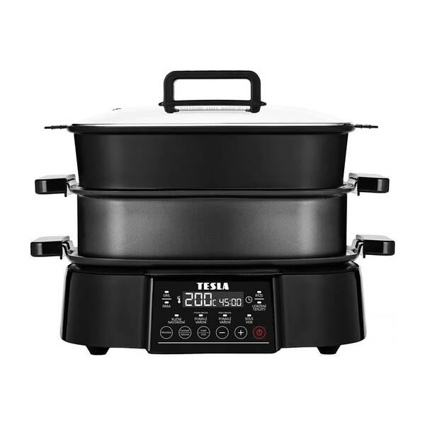 Multifunkční hrnec Tesla MultiCook M90 Grill černý

