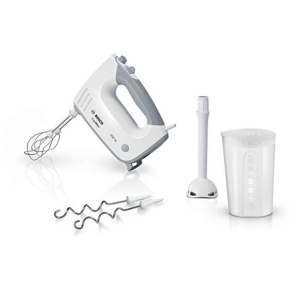 Ruční šlehač Bosch MFQ36440 šedý/bílý

