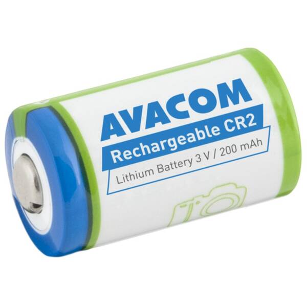Baterie Avacom CR2, RCR2 3V 200mAh 0.6Wh bílá


