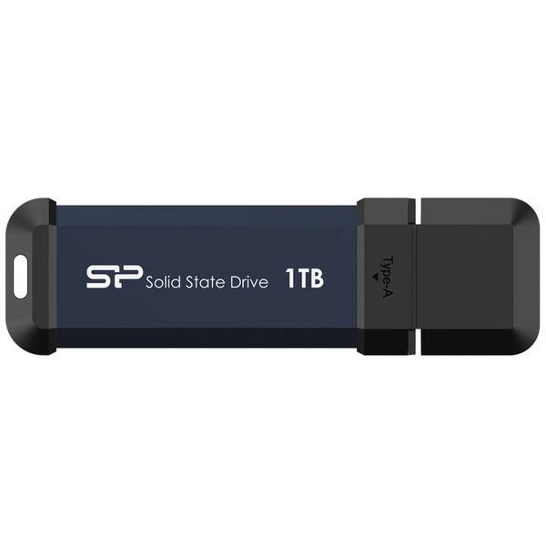 USB Flash Silicon Power MS60 1TB USB 3.2 Gen 2 modrá barva
