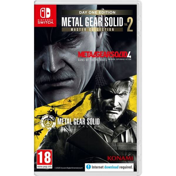 Hra Konami Nintendo Switch Metal Gear Solid Master Collection Volume 2 

