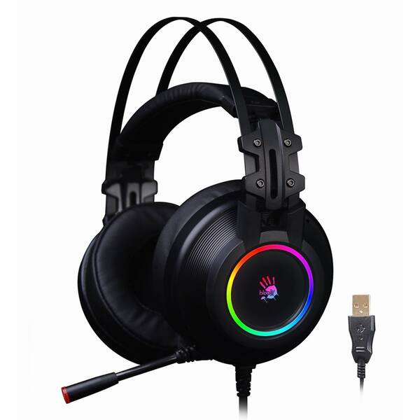Headset A4Tech Bloody G528C, 7.1 černý

