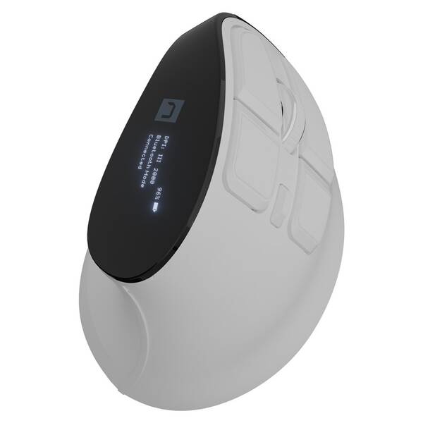 Myš Natec Euphonie Pro, blue sense, display bílá

