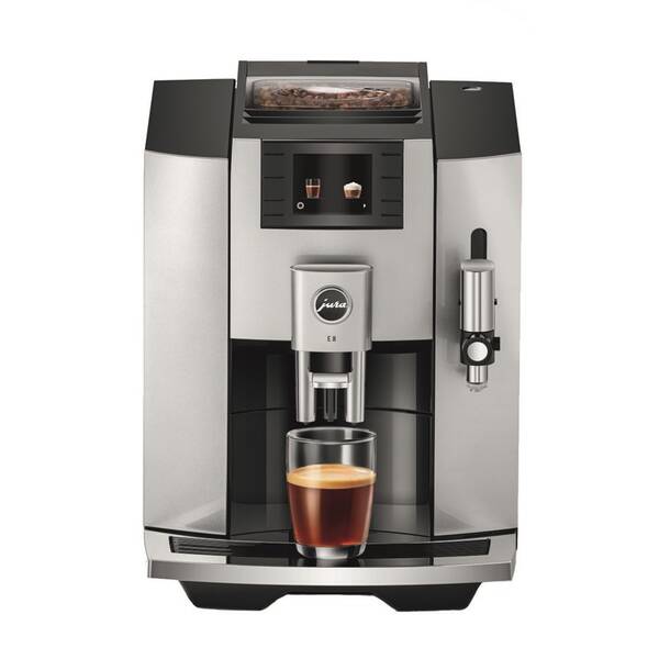 Espresso Jura E8 Moonlight Silver 

