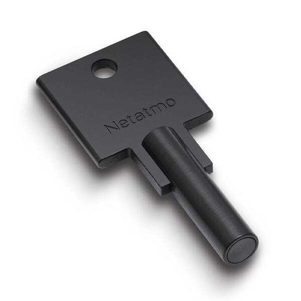 Chytrý klíč Netatmo Doorlock, náhradní klíč černý

