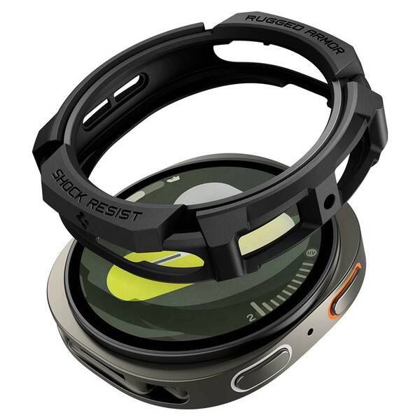 Ochranné pouzdro Spigen Rugged Armor na Samsung Galaxy Watch 8 (40mm) černý

