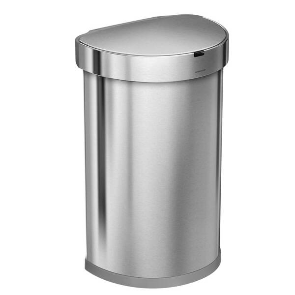 Bezdotykový odpadkový koš Simplehuman ST2009, 45 l nerez

