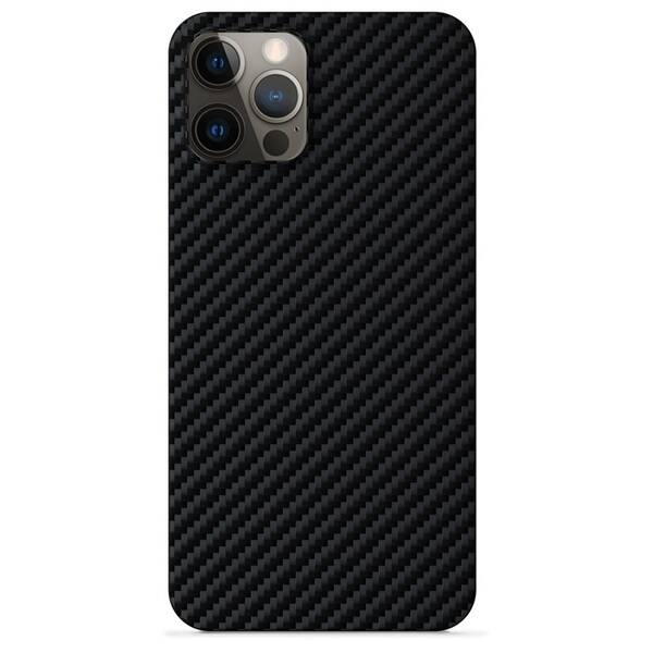 Kryt na mobil Epico Carbon Magnetic s MagSafe na Apple iPhone 12/12 Pro černý

