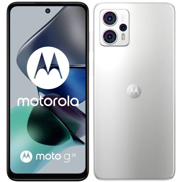 Mobilní telefon Motorola Moto G23 8 GB / 128 GB - Pearl White 

