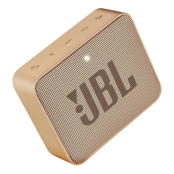 Přenosný reproduktor JBL GO 2 Champagne zlatý

