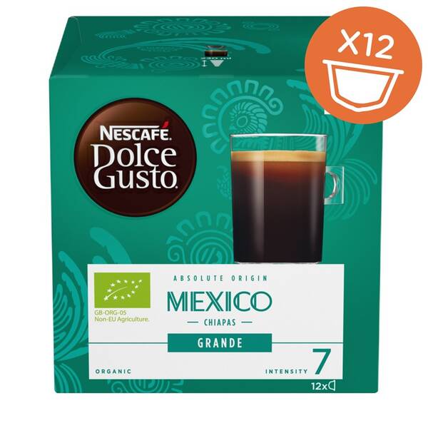  NESCAFÉ Mexico Chiapas Grande kávové kapsle 12 ks 

