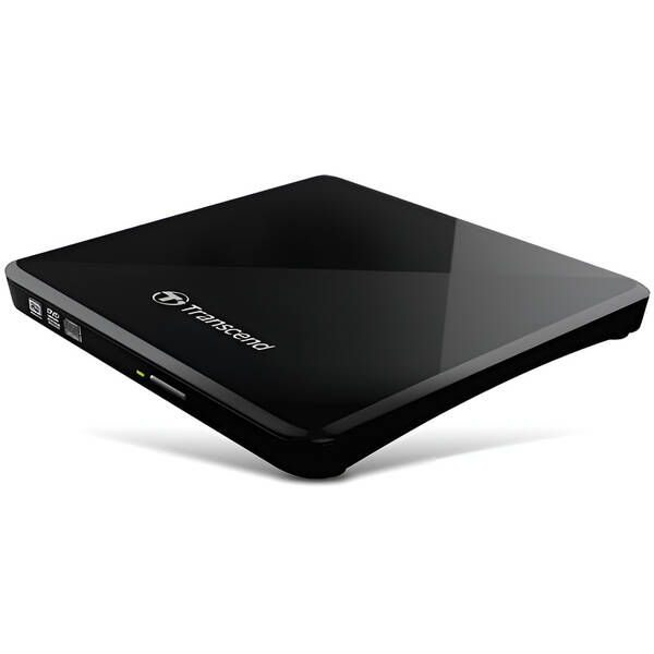 Externí DVD vypalovačka Transcend TS8XDVDS extra Slim Portable Writer černá

