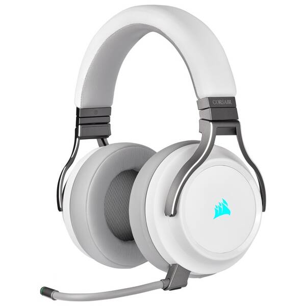 Headset Corsair Virtuoso RGB Wireless High-Fidelity bílý

