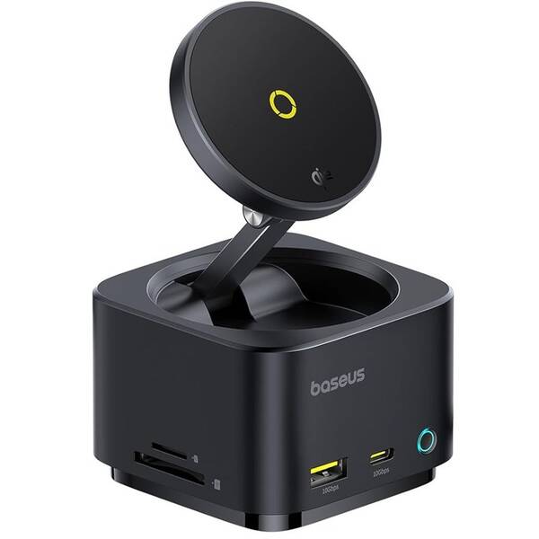 Bezdrátová nabíječka Baseus MagPro Series II 15W 7v1 černá

