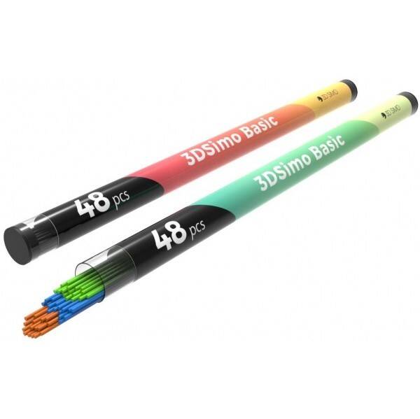 Náplň 3D SIMO PCL3 - zelená, modrá, hnědá, 3x5m 

