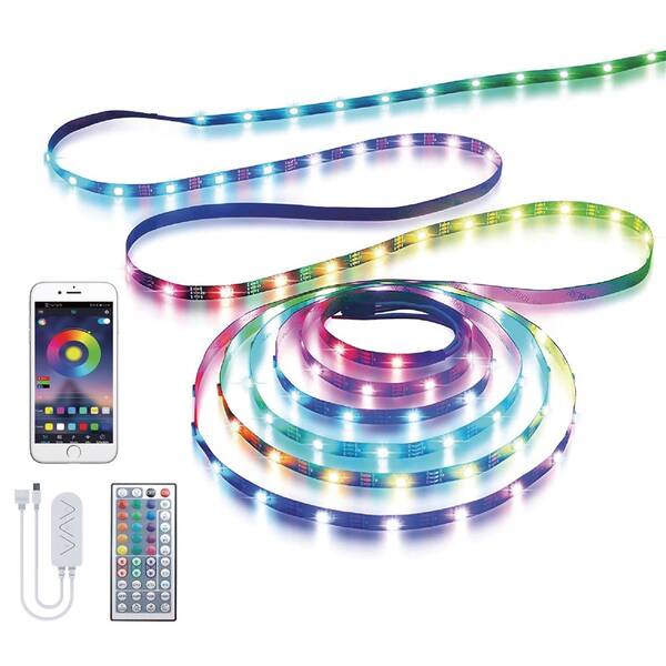 LED pásek WG 17, s ovladačem, Bluetooth, 5 m 

