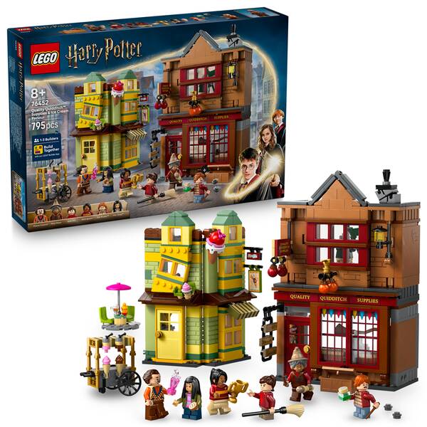 Stavebnice LEGO® Harry Potter™ 76452 Prvotřídní potřeby pro famfrpál a zmrzlinářství 

