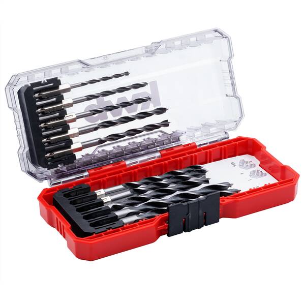 Sada vrtáků KWB 3-8 mm, S-BOX (10 ks) 

