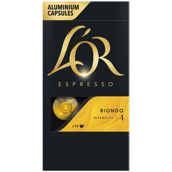 Kapsle pro espressa L’OR Biondo (10 ks) 

