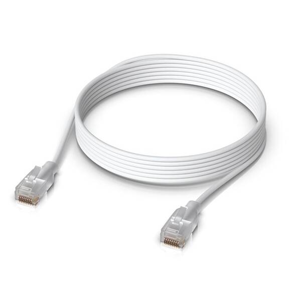Kabel Ubiquiti UniFi Patch 3m, Cat.6, 2.5Gbps bílý

