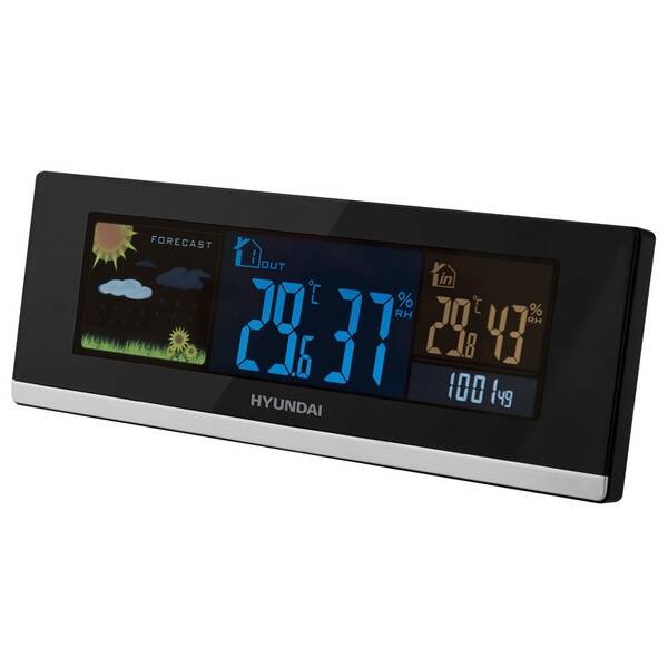 Meteorologická stanice Hyundai WS 2468 černá

