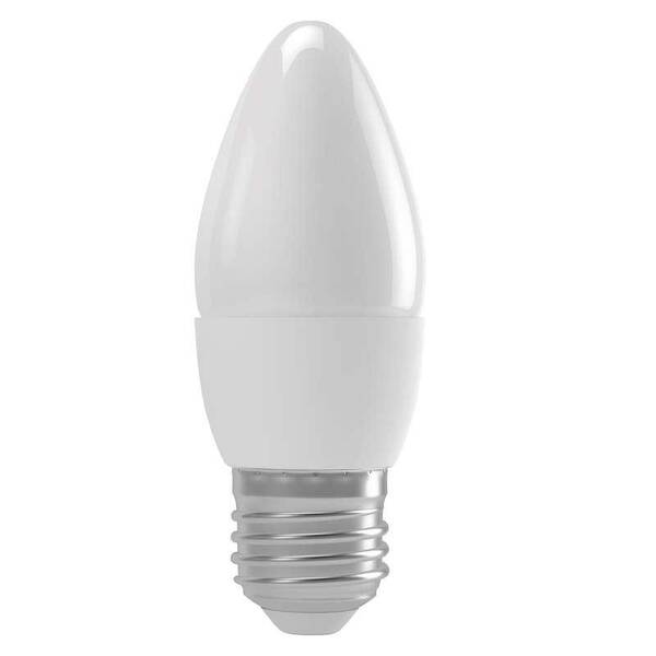 Žárovka LED EMOS svíčka, 4,1W, E27, teplá bílá 

