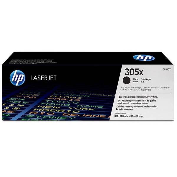 Toner HP 305X, 4 000 stran černý

