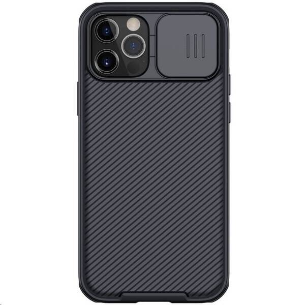 Kryt na mobil Nillkin CamShield PRO Magnetic na Apple iPhone 12/12 Pro černý

