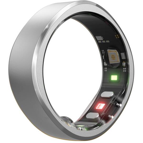 Chytrý prsten RingConn Gen 1 velikost 9 (19 mm) stříbrná barva
