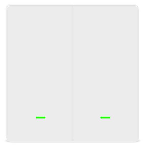 Vypínač Evolveo Dual Switch, Wi-Fi bílý

