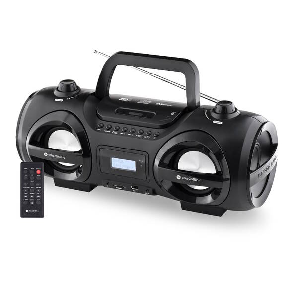 Radiopřijímač DAB+/CD GoGEN CDM 425 BTDAB černý/stříbrný

