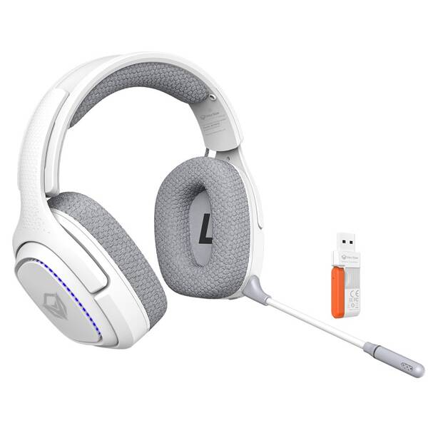 Headset Meetion BTH012, Tri-mode bílý

