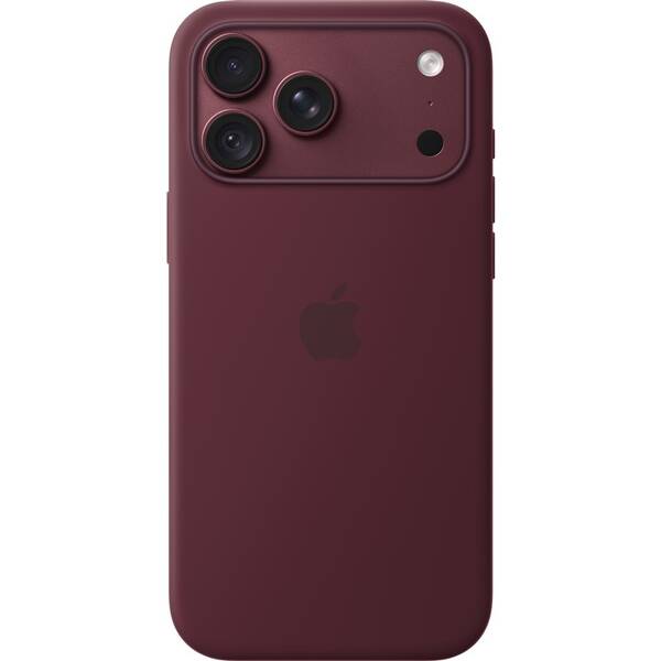 Kryt na mobil Apple iPhone 18 Pro Max Silicone Case s MagSafe bugundsky červený 

