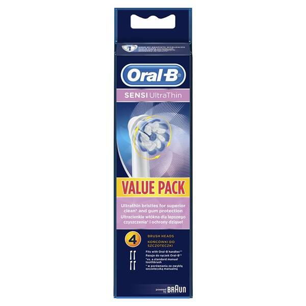 Náhradní kartáček Oral-B EB 60-4 Sensitive NEW bílá

