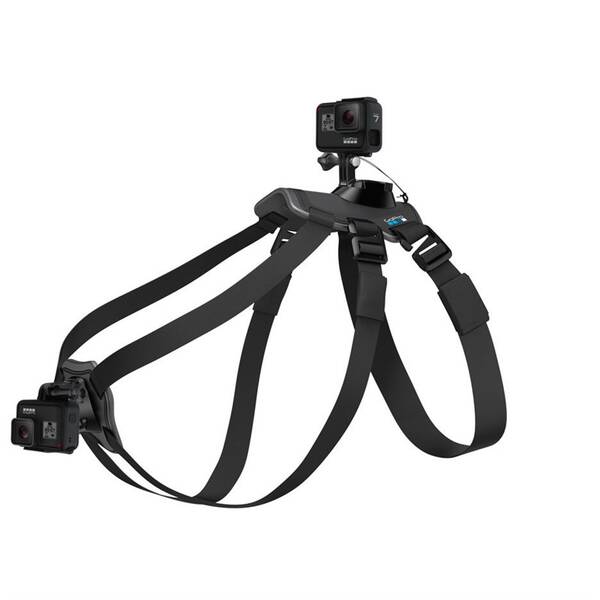 Psí postroj GoPro Fetch černý

