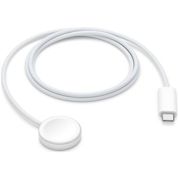Nabíjecí kabel Apple magnetický pro Apple Watch - USB-C, 1m bílá barva
