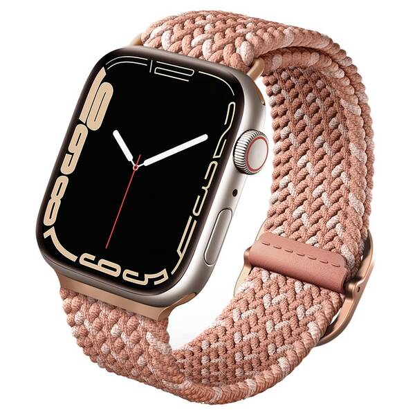 Řemínek Uniq Aspen Designer Edition na Apple Watch 38/40/41mm růžový

