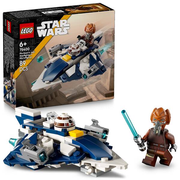 Stavebnice LEGO® Star Wars™ 75400 Plo Koon a jeho jediská mikrostíhačka 

