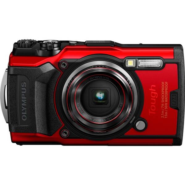 Digitální fotoaparát Olympus TG-6 červený

