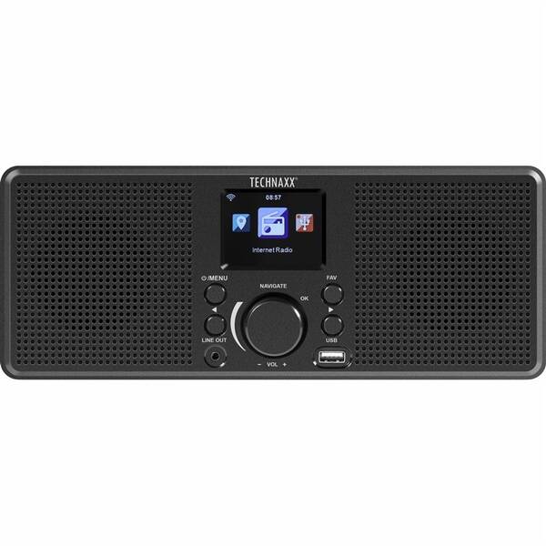Internetový radiopřijímač Technaxx TX-153 černý

